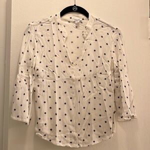 Splendid polka shirt xs